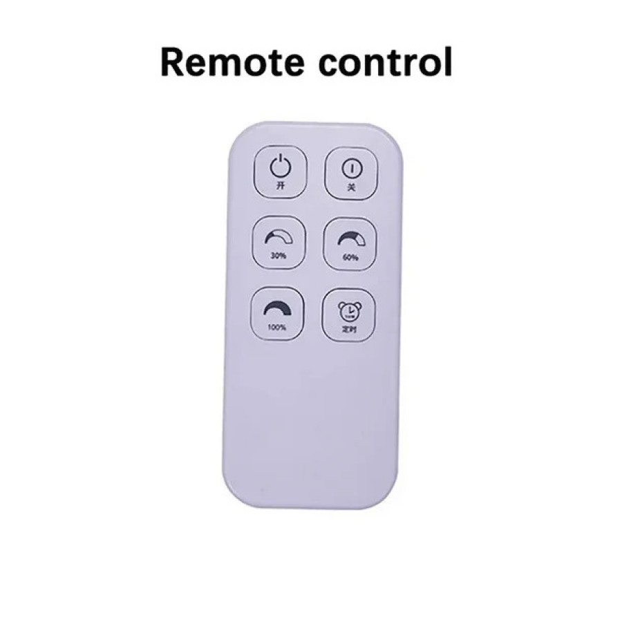 Rotatable Wall-Mounted Desk Lamp with Remote Control