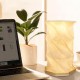 Wood & Paper Rotating Folding Lamp USB Rechargeable