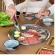 BBQ Multi-Purpose Camping Round Table with Grill Pan & Gril Net