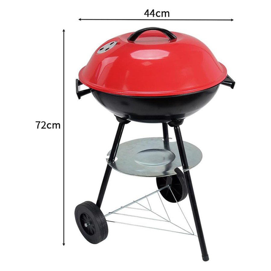 Portable Round Charcoal BBQ Grill Stove Portable Round Charcoal BBQ Grill Stove