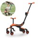 2-in-1 Baby Stroller & Ride-On Car with Lights & Music 2-in-1 Baby Stroller & Ride-On Car with Lights & Music