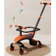 2-in-1 Baby Stroller & Ride-On Car with Lights & Music 2-in-1 Baby Stroller & Ride-On Car with Lights & Music