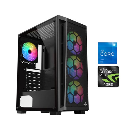 Shark Gaming PC  11th Gen, Intel i5, 256GBSSD, 1TB HHD SATA (RTX 4060 8GB)