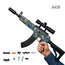 Assauit Rifle 2K Shooting Graffiti Gel Blaster Gun Assauit Rifle 2K Shooting Graffiti Gel Blaster Gun
