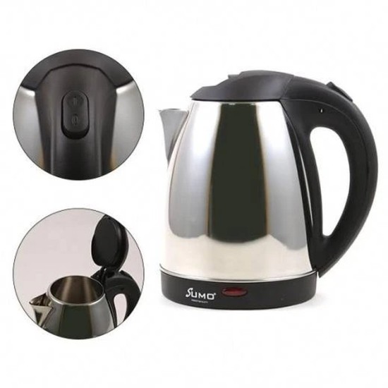 SUMO 3 IN 1 TEA TRAY SET ELECTRIC STAINLESS STEEL KETTLE 1800W