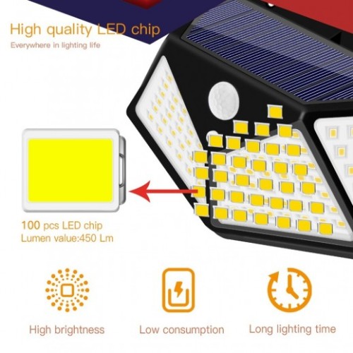 SOLAR INTERACTION WALL LAMP BK-100