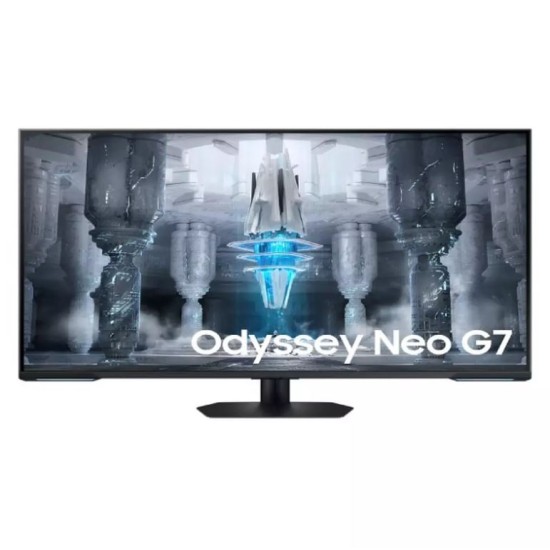 Samsung Odyssey G7 LS43CG700NMXUE Smart Gaming Monitor - 43.0" IPS 4K UHD / 1ms / USB / HDMI / DisplayPort / LAN / Wi-Fi / Bluetooth / Black - Monitor