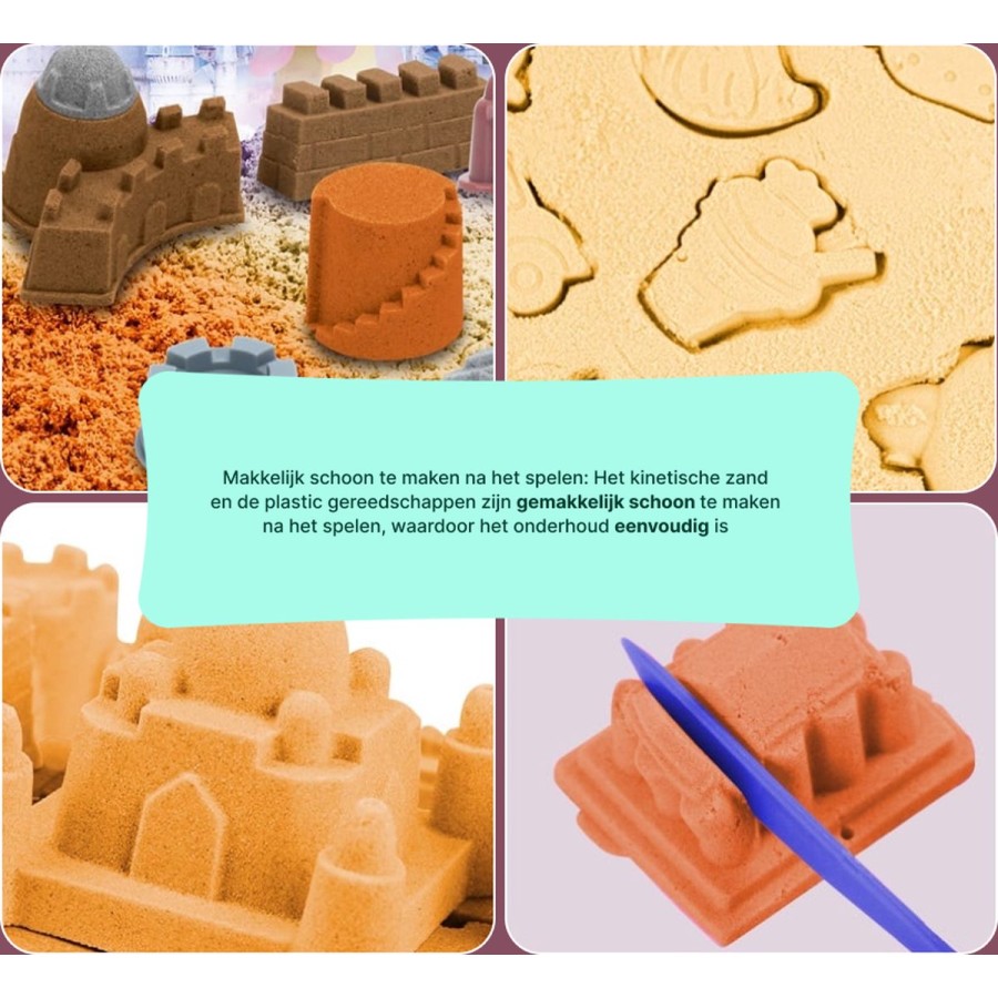 Sand Tool Set - DIY Magic Dynamic 500g Sand