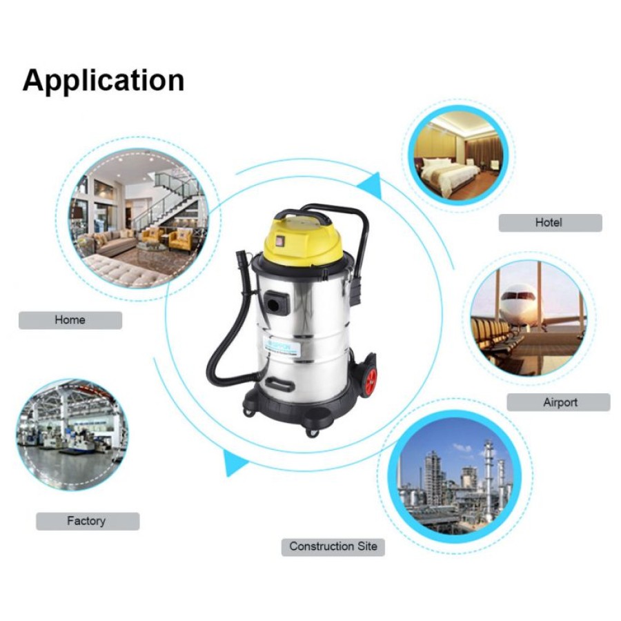 Sayonna SVC-2360 Drum 2 in 1 Dry and Wet Vacuum Cleaner 1400W Sayonna SVC-2360 Drum 2 in 1 Dry and Wet Vacuum Cleaner 1400W