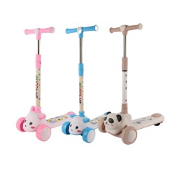 3-Wheel Kids Kick Scooter with LED Wheels & Adjustable Handle** 3-Wheel Kids Kick Scooter with LED Wheels & Adjustable Handle**