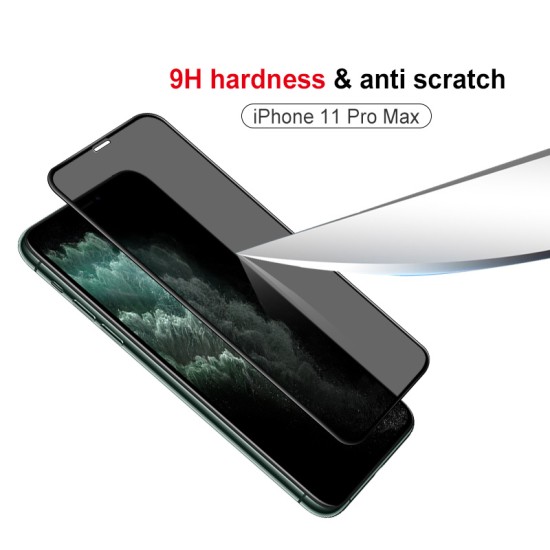 3D Glass Anti peeping 9H Privacy Glass For iPhone 11 Pro Max