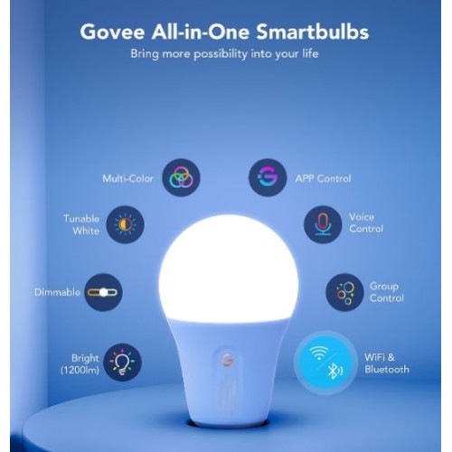 Govee Smart Wi-fi & BT Light Bulb