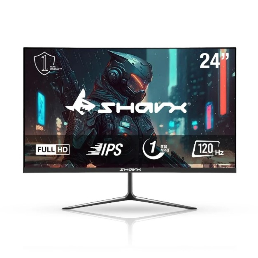 Sharx JAWS 24F120I Gaming Monitor | 24" | FHD | 120HZ | IPS | 1ms