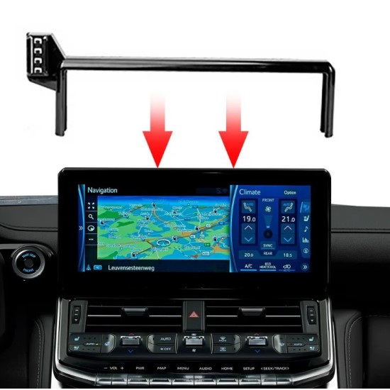 Car Phone Holder Mount Navigation Screen Fixed Bracket With C12 Car Mount