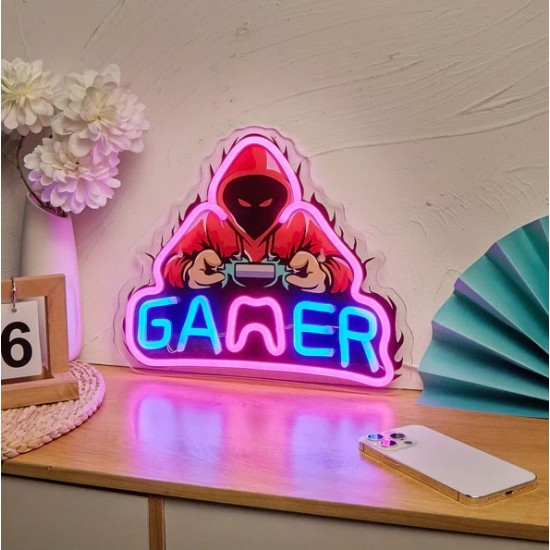 GAMER Neon Sign LED Neon Lights For Decor