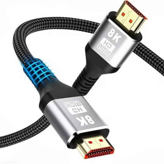 Moxom High Speed HDMI Braided Cable 8k - 2m