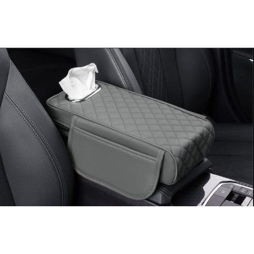 Car armrest with storage places - Black