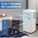 1Ton BTU Portable Air Condition Remote / App Control