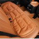 3PCS Set Car Seat Cushion - Brown