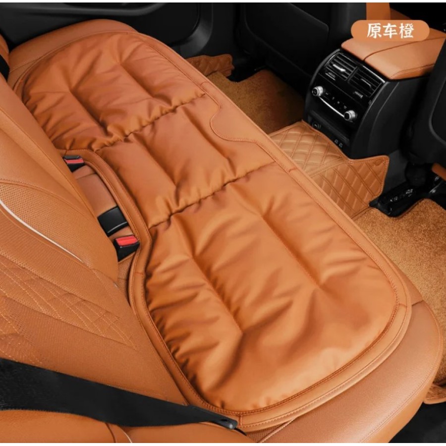 3PCS Set Car Seat Cushion - Brown