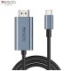 Yesido HM10  4K 60Hz HD USB Type C to HDMI HD Video Cable Adapter