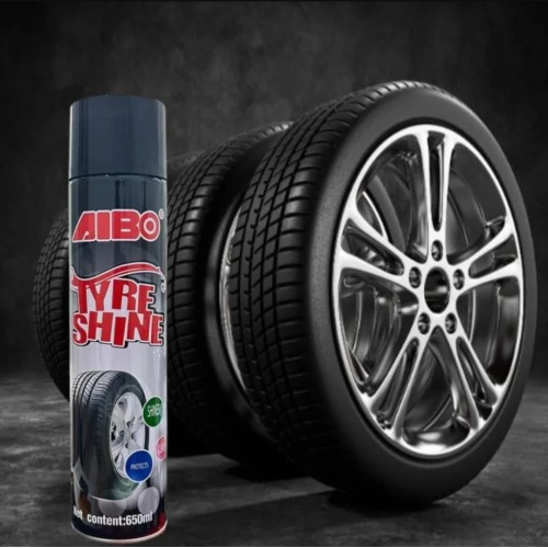 AIBO Car Tire Polishing and Cleaning Spray - 650 ml