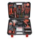 112Pcs Household Tools with 36V Drill Cordless Repair Kit Tool Set