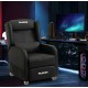 PLAYERS RANGER X FAUX LEATHER GAMING SEAT RECLINER ARMCHAIR SOFA - BLACK