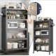 5 Layers kitchen Organizer Storage Cabinet