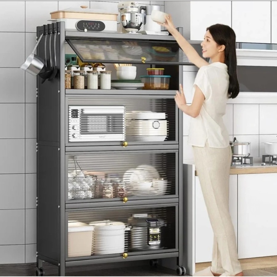 5 Layers kitchen Organizer Storage Cabinet