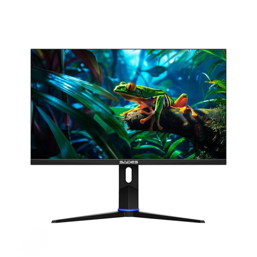 Sades 27", 2K QHD, HDMI 2.1,180Hz, 0.3ms, Flat Gaming Monitor - FROG - Black