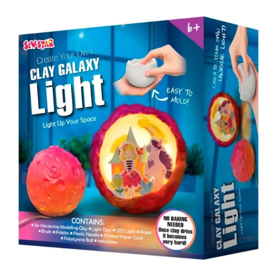 Sew Star Clay Galaxy Light - Unicorn