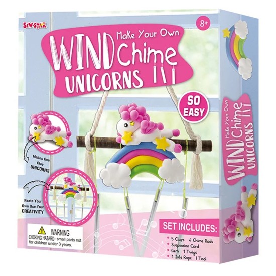 Sew Star Make Your Own Wind Chime Unicorns