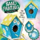 Sew Star Sand Painting - Bird House