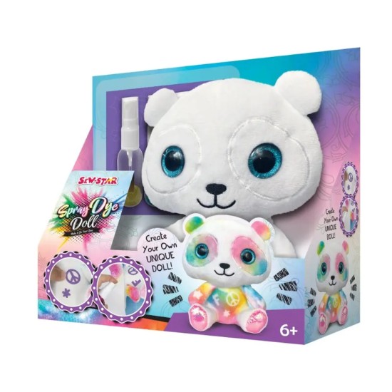 Sew Star Spray Dye Doll - Panda