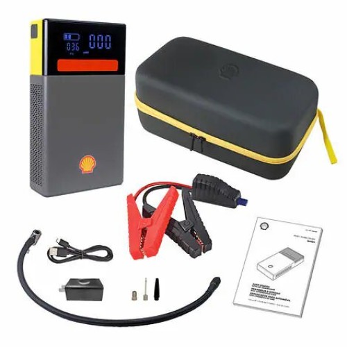 Shell SH824 16000 mAh Jump Starter with Compressor