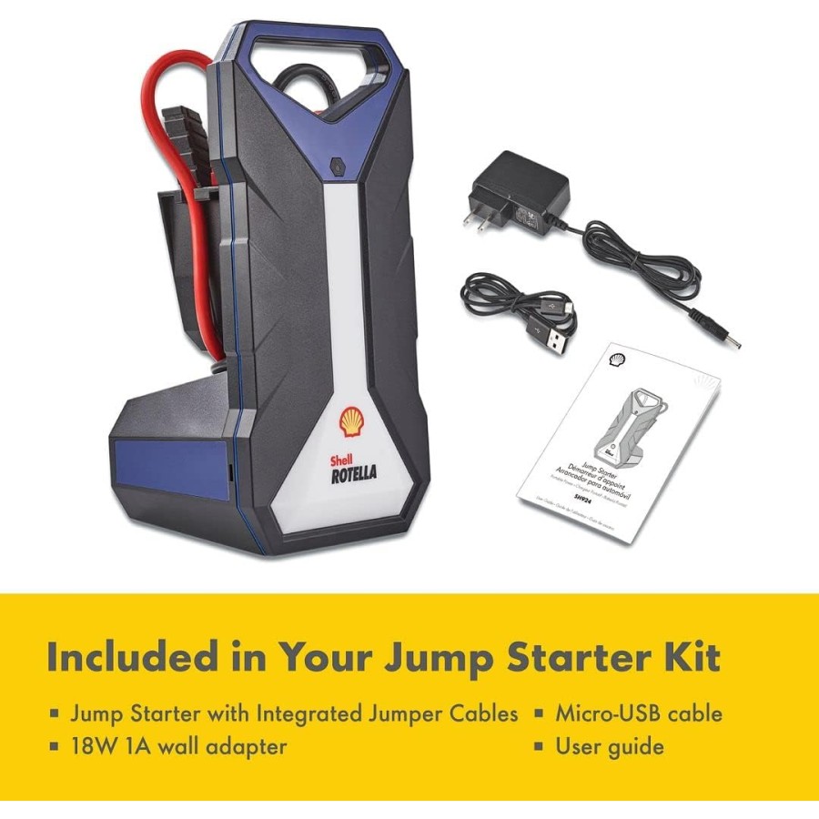 Shell SH924 2000A 12V Portable Lithium Jump Starter