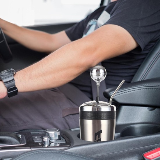 Fast Gear Shifter Cup 304 Stainless Steel Mug - Silver