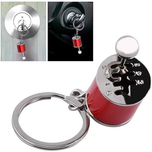 Mini Metal Car Shifter Keychain