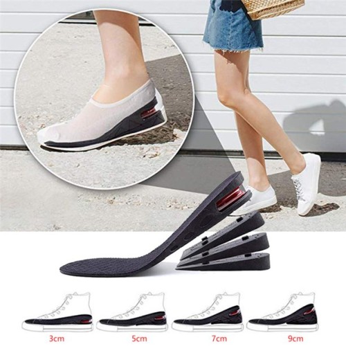 Height Increase Insole 3-Layer Air Cushion Heel