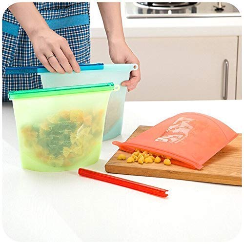 Silicone Reusable Storage Container Bag - 1Pcs