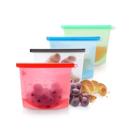 Silicone Reusable Storage Container Bag - 1Pcs