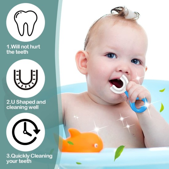  Baby Infant Toothbrush 2-6 Years