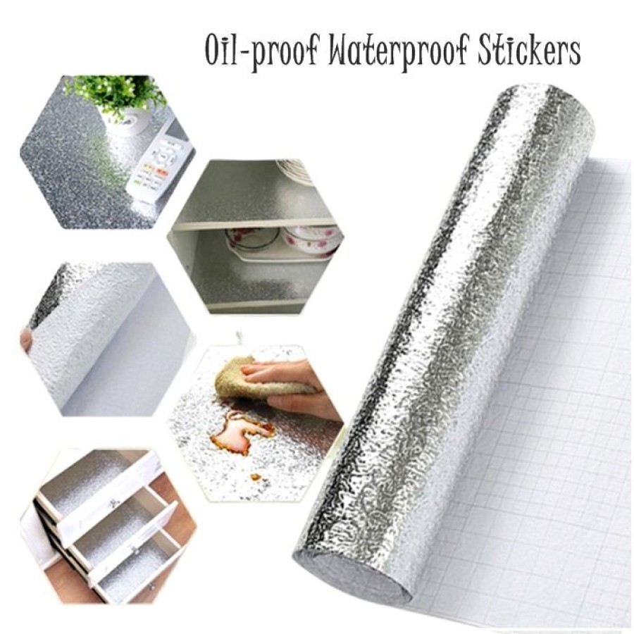 Kitchen Aluminum Sticky Paper - 60x3m