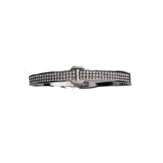 Jewellery Ethic Crystal Silver Armband Bracelet