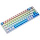 Skylion K68 Wired Mechanical RGB Gaming Keyboard - White & Blue Skylion K68 Wired Mechanical RGB Gaming Keyboard - White & Blue