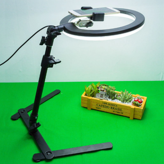 Cell phone Stander With LED Ring, Stand Studio Fill Light for Videos – SRL- 808