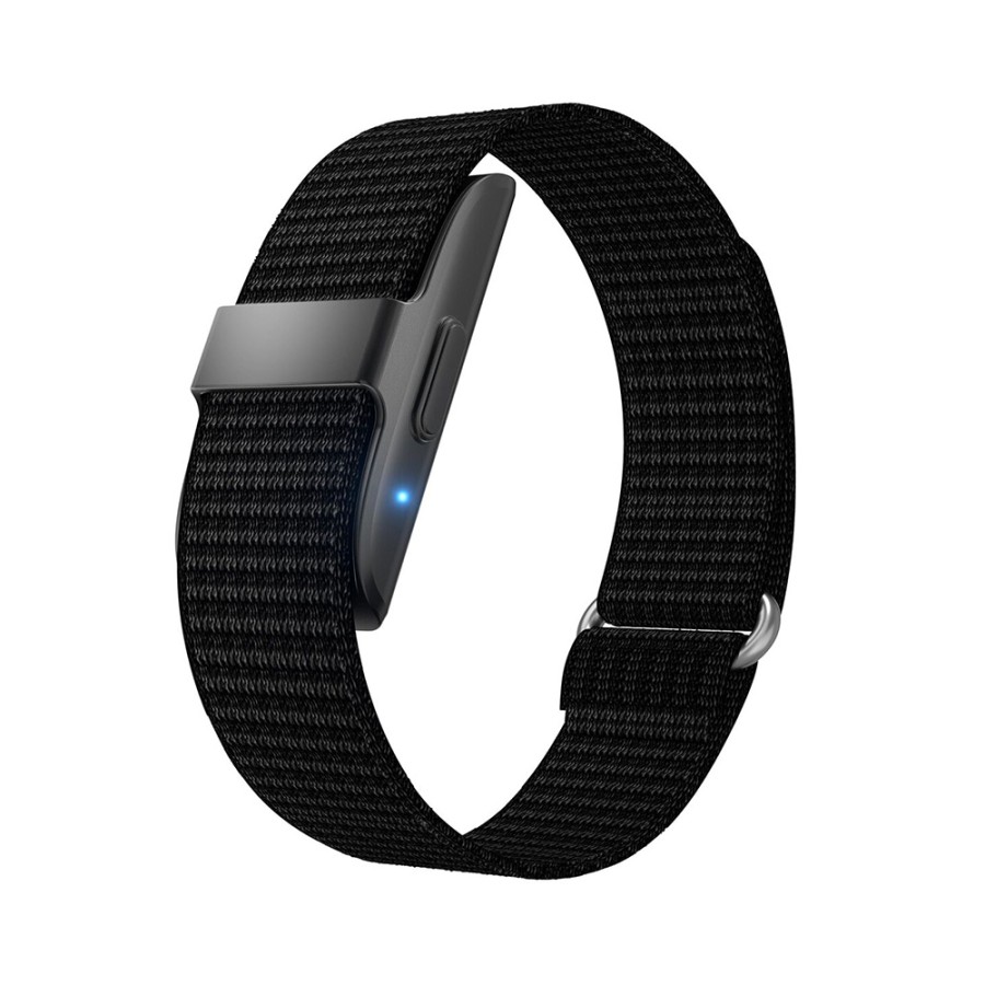 Smart Strap Wearable Health Fitness & Activity Tracker with Unlimited Subscription - Black