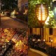 LED Solar Flickering Flame Torch Stake Lights 1PCS