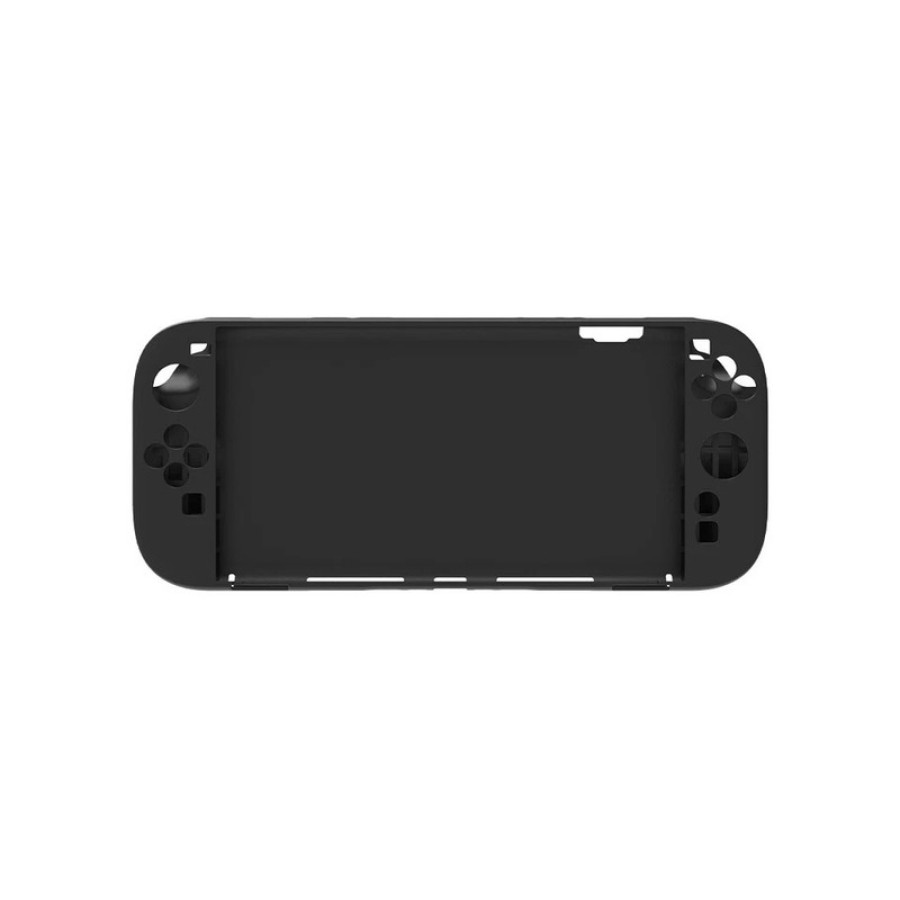 Soft Silicone Protective Cover for Switch2 Case - Black